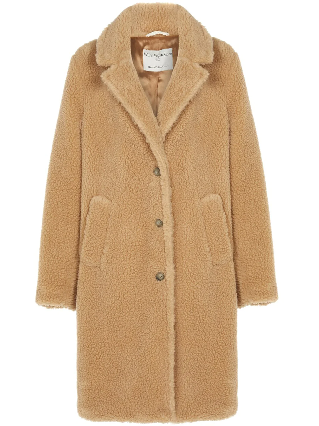 Will's vegan teddy coat