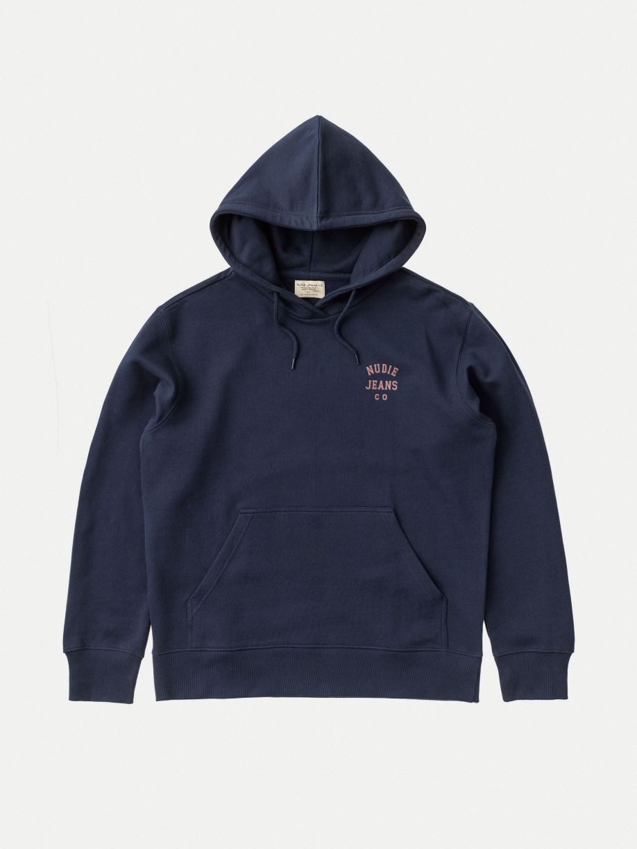 Franke-Logo-Hoodie-Deep-Blue-150476C43-hover_2400x2400 Nudie Jeans Franke ethical hoodie