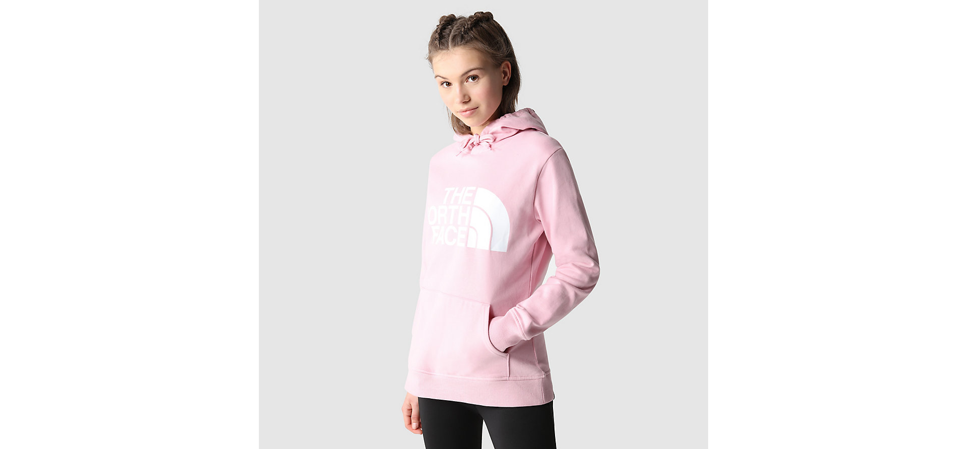 The North Face pink ethical hoodie