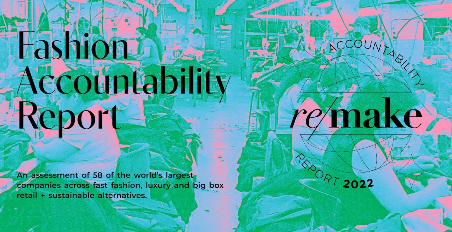 The clothing brand sustainability rating reports and indexes to trust