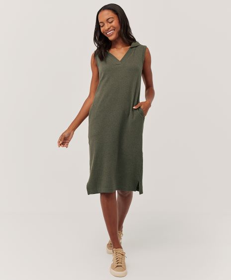 Image of girl in PACT dress