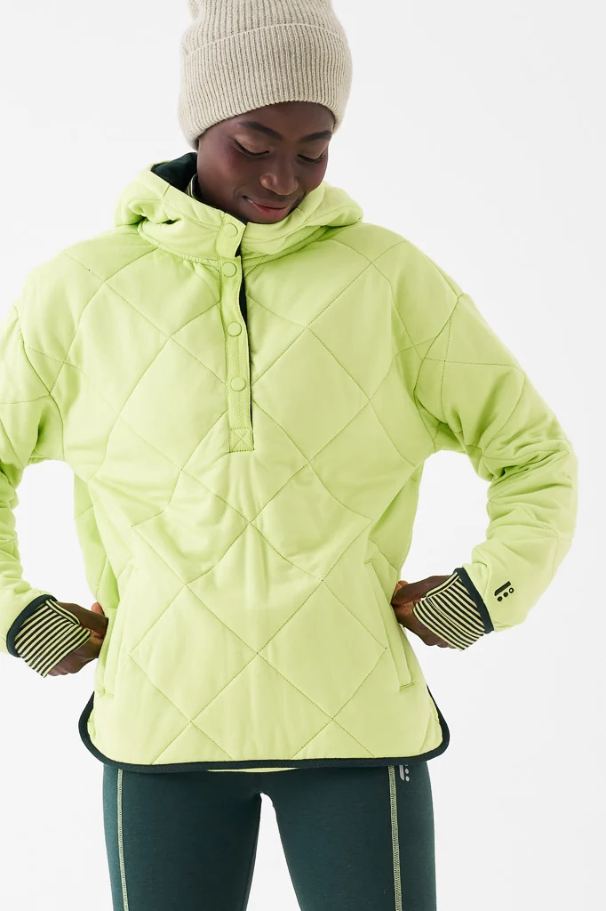 Bam Bamboo lew quilted popover sweat